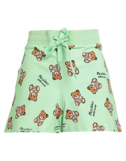 Женские брюки Moschino PAPERMAG, светло-зеленые