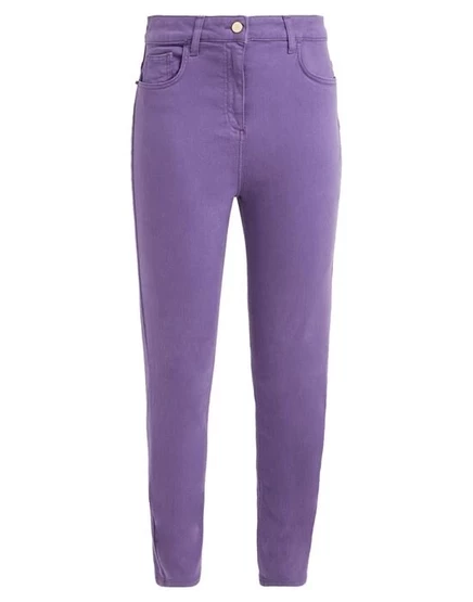 ELISABETTA FRANCHI Джинсовые брюки фиолетовый