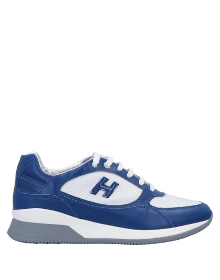 Женские кеды Hogan WONDERWOMAN кожаные, синие