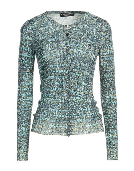 Женский кардиган Dolce & Gabbana PAPERMAG, бирюзовый