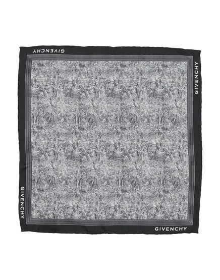 GIVENCHY Шарф чёрный