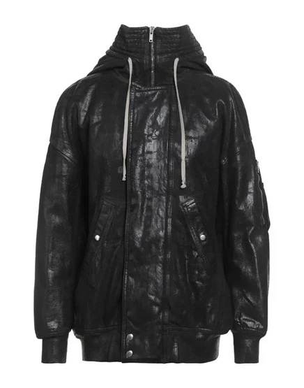 DRKSHDW by RICK OWENS Джинсовая верхняя одежда чёрный