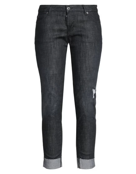 Женские джинсы Dsquared2, скинни, серые
