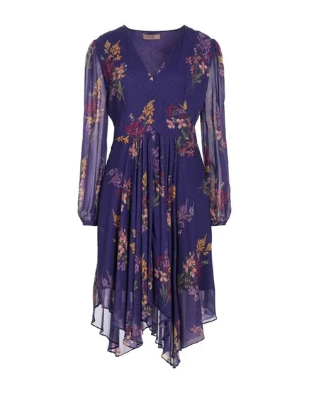 TWINSET Короткое платье фиолетовый