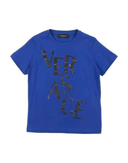 Детская футболка Versace Young, синяя