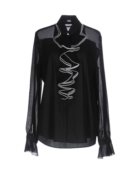 KARL LAGERFELD Shirts чёрный