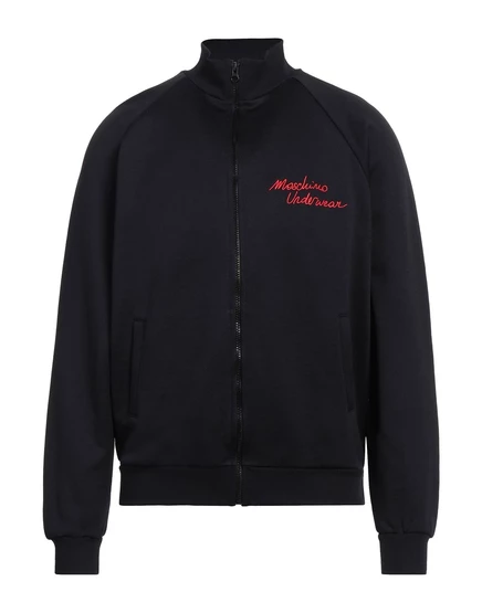Мужская флисовая куртка Moschino Hamish, чёрная