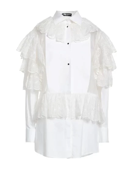 DOLCE&GABBANA Pубашка белый