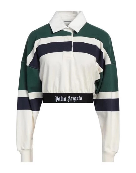 PALM ANGELS Поло зелёный