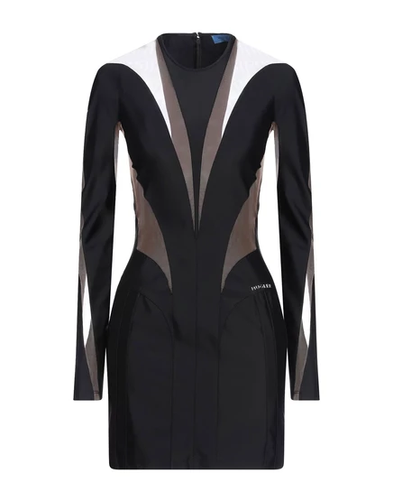 Женское мини-платье Mugler, черное