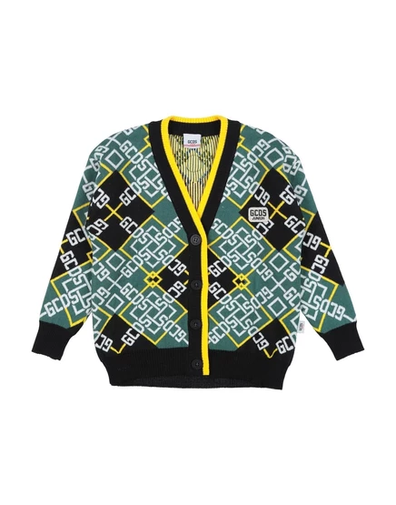 Женский кардиган GCDS Mini Promotion Junior, зеленый