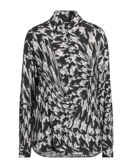 Женская рубашка Just Cavalli, черная