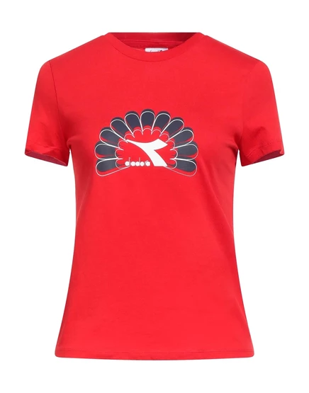 Женская футболка Diadora WONDERWOMAN, красная