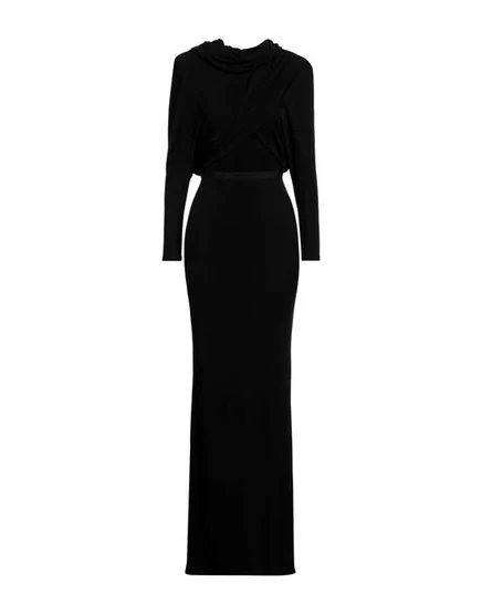 SAINT LAURENT Длинное платье чёрный
