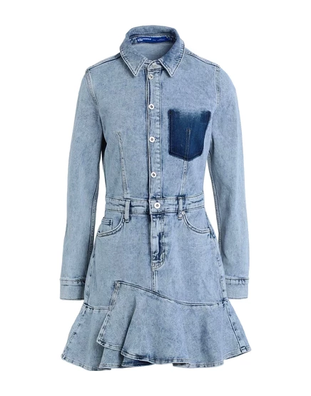 Женское платье-рубашка Karl Lagerfeld Jeans Inseason, синее