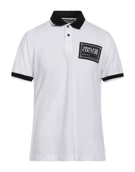 Мужское поло Versace Jeans Couture, белое