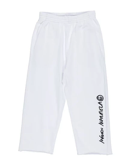 Женские брюки MM6 Maison Margiela спортивные, белые