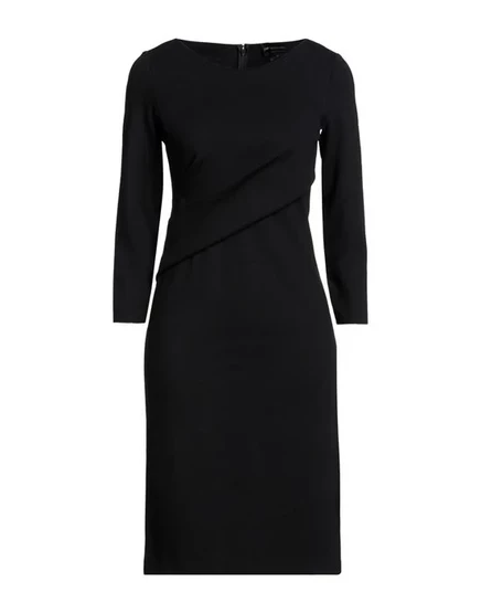 Женское короткое платье Emporio Armani, черное