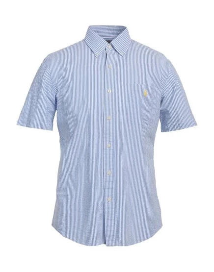 POLO RALPH LAUREN Pубашка небесно-голубой