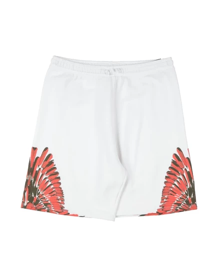 Мужские шорты Marcelo Burlon Promotion Junior, белые