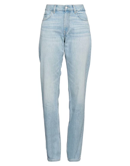 Женские джинсы Helmut Lang, прямые, синие