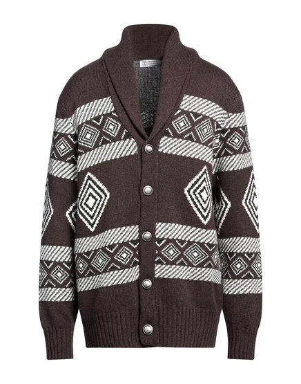Мужской кардиган Brunello Cucinelli Lorenz_SP, коричневый