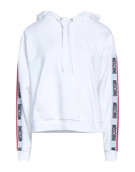 Женская толстовка Moschino Papermag, белая