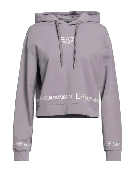 Женское худи EA7, сиреневое