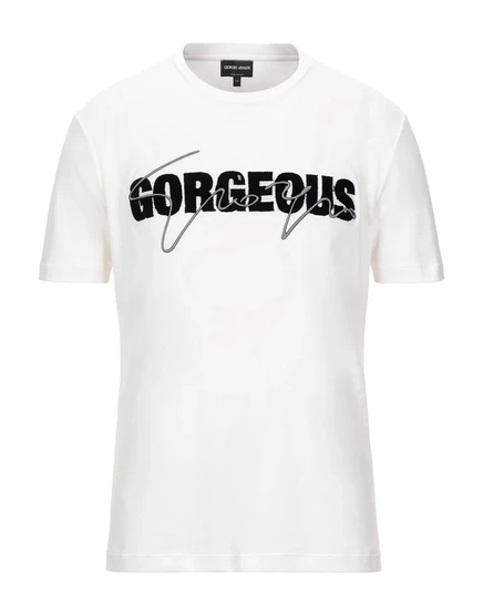 GIORGIO ARMANI T-shirts белый