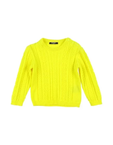BALMAIN Свитер зелёный лайм
