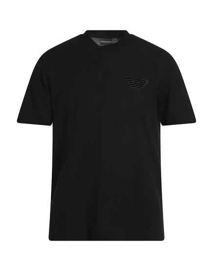 Мужская футболка Armani Exchange Lorenz_SP пике, черная