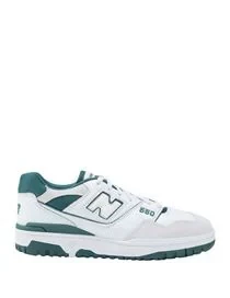 Кеды New Balance PAPERMAG, низкие, из замши и кожи, белые