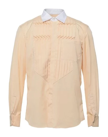 BURBERRY Pубашка бежевый