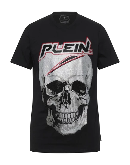 Мужская футболка philipp plein braccialin, черная