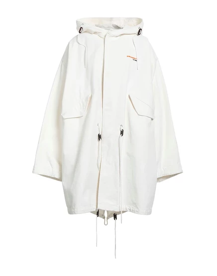 Мужская парка Raf Simons PAPERMAG, белая