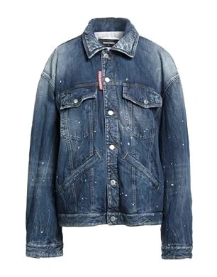 DSQUARED2 Джинсовая верхняя одежда синий