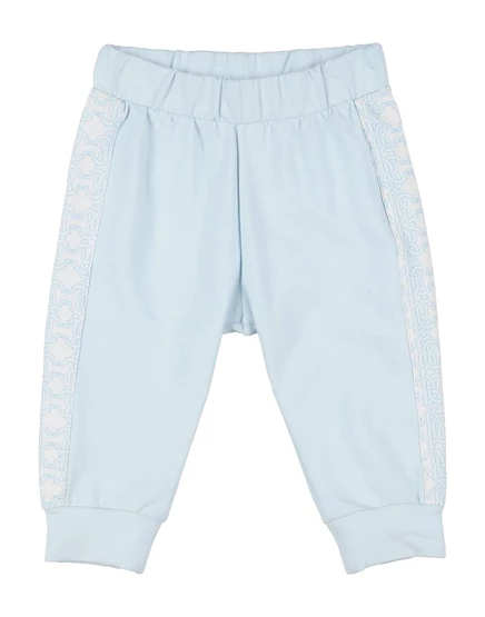 Детские брюки Roberto Cavalli Baby флисовые, голубые
