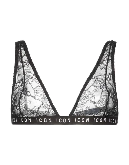 Женский бюстгальтер DSquared2 WONDERWOMAN, чёрный