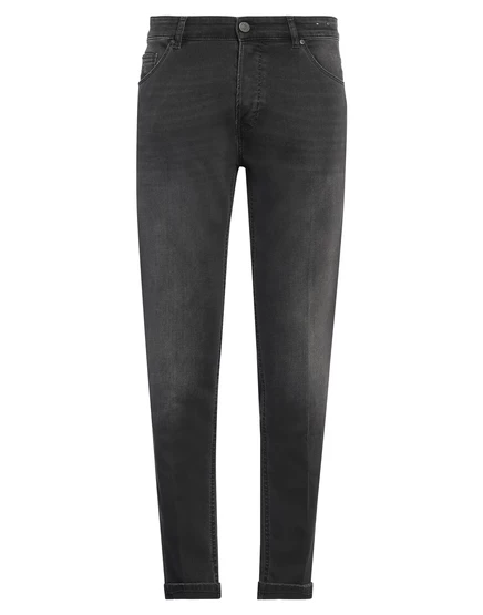 Мужские джинсы PT Torino Jeans зауженные, черные