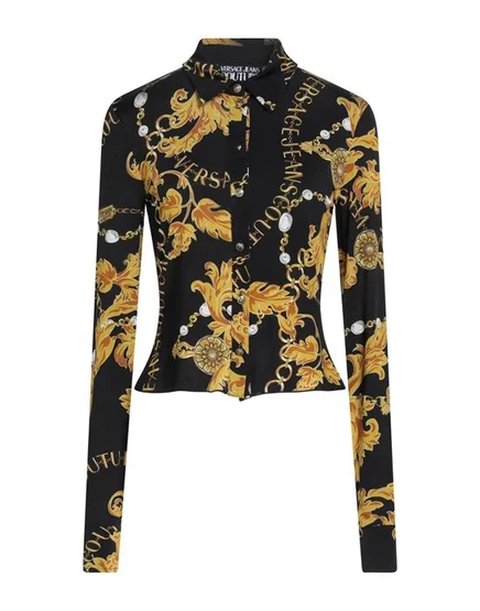VERSACE JEANS COUTURE Pубашка чёрный