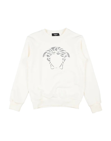 Женский свитшот Versace Young Promotion Junior, белый