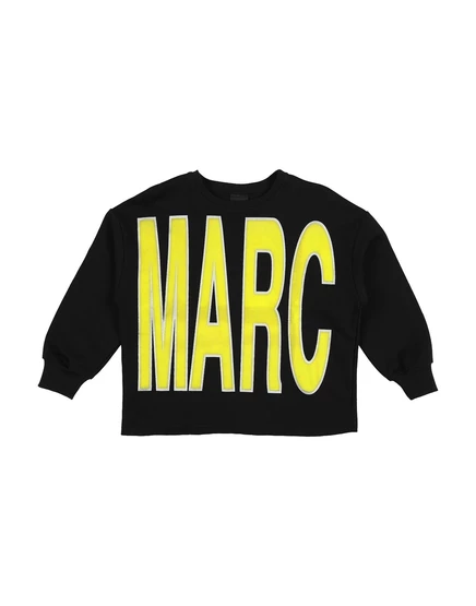 Мужская толстовка MARC ELLIS с металлик-эффектом, черная