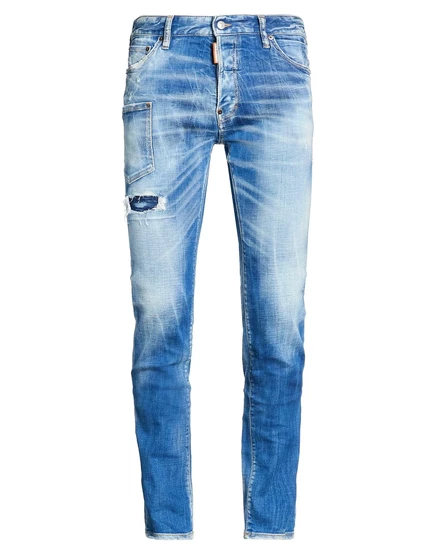 Мужские зауженные джинсы DSQUARED2, синие