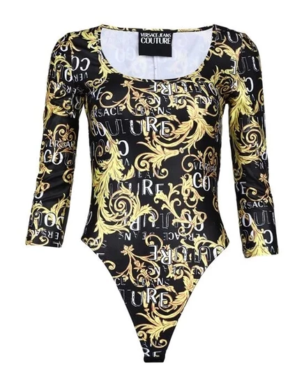 VERSACE JEANS COUTURE Топ-боди чёрный
