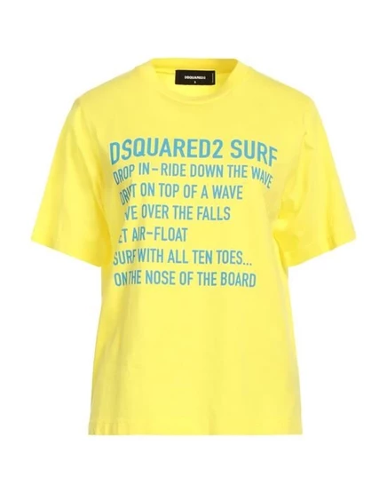 DSQUARED2 Футболка жёлтый