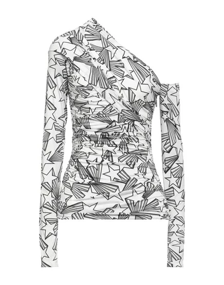 MSGM Топ без рукавов белый
