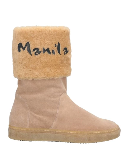 Женские сапоги Manila Grace Papermag, бежевые