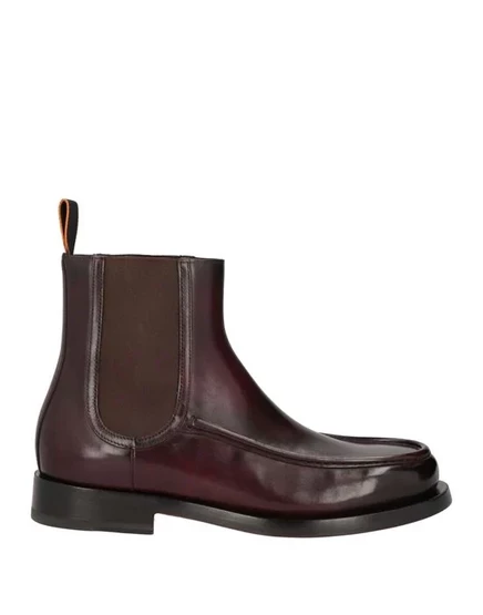 SANTONI Высокие ботинки бордовый