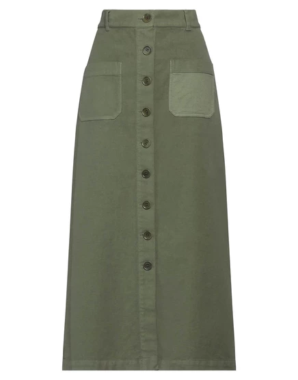 ASPESI Maxi skirts зелёный милитари