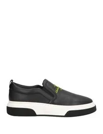 Мужские слипоны Ferragamo кожаные, чёрные